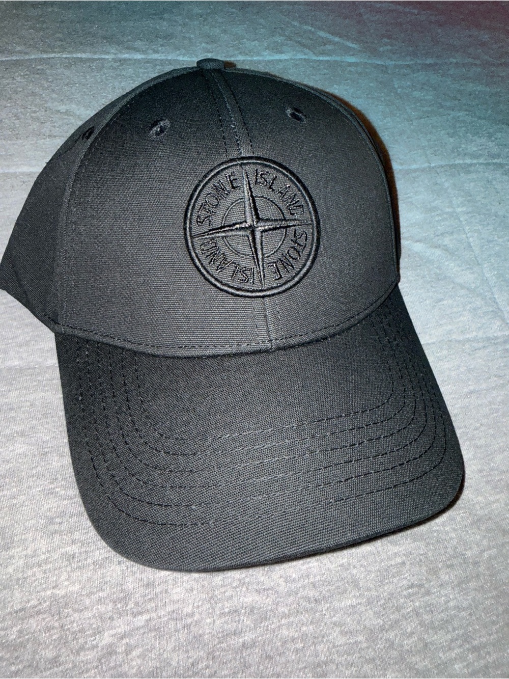 Stone Island Black Cap